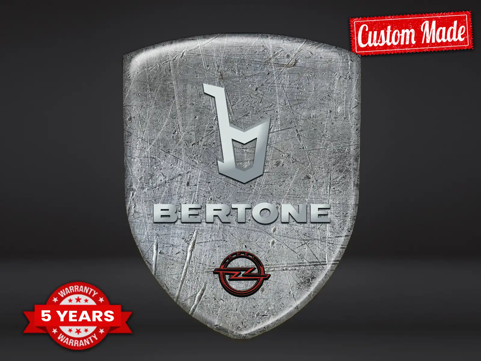 Bertone Türaufkleber Auto Universal Hochwertig Pro
